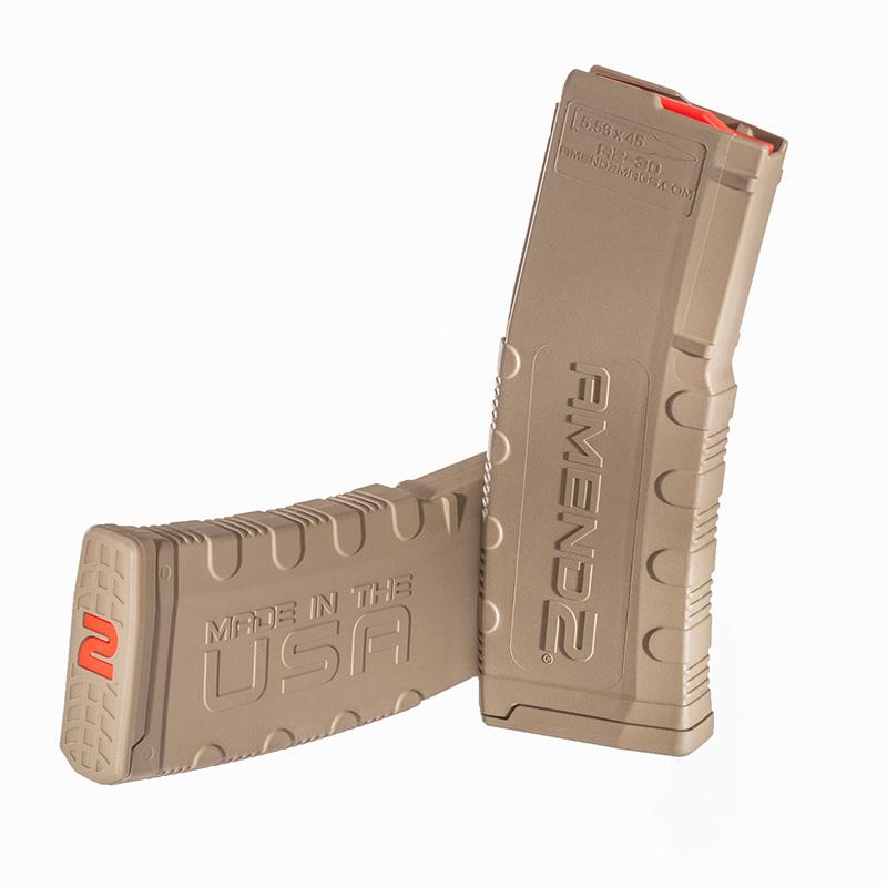 Amend2 AR-15 Polymer Magazine MOD-2 Model 223/556 - 30/rd FDE - JMS ...